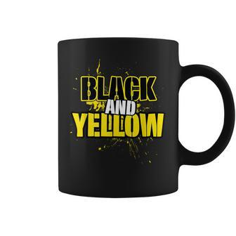 Pittsburgh Black And Yellow Pennsylvania Coffee Mug - Thegiftio UK