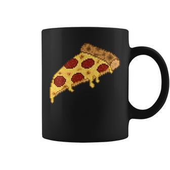 Pixel Pizza Coffee Mug - Monsterry DE