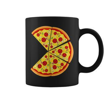 Pizza Pie & Slice Dad And Son Matching Pizza Father's Day Coffee Mug - Monsterry AU