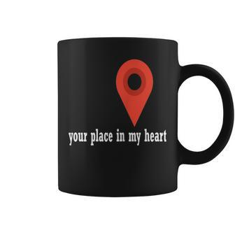 Your Place In My Heart- For Mom And Dad -Valentine's Day Coffee Mug - Monsterry