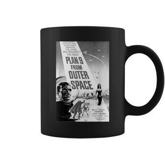Plan 9 From Outer Space Sci-Fi Sience Vintage Poster B Movie Coffee Mug - Thegiftio UK