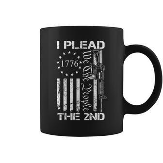 I Plead The 2Nd Amendment We The People Ar15 Pro Gun Back Coffee Mug - Monsterry