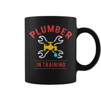 Plumber In Training Plumbing Joke Pun Gif Coffee Mug | Mazezy