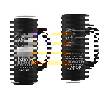 Pocahontas Arkansas Solar Eclipse 2024 Us Flag Coffee Mug - Thegiftio