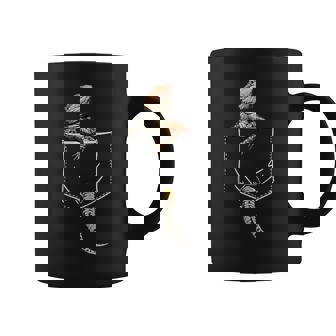 Pocket Bearded Dragon Lover Dad Mom Womens Coffee Mug - Seseable