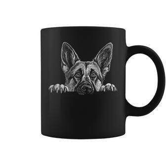 Pocket Dog German Shepherd Dog Pet Lover Shepherds Coffee Mug - Seseable