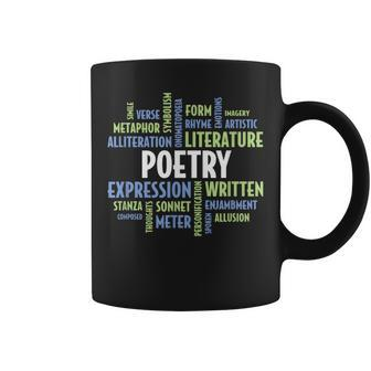 Poetry Quotes For Poets Who Love Writing And Poem Writers Coffee Mug - Thegiftio UK