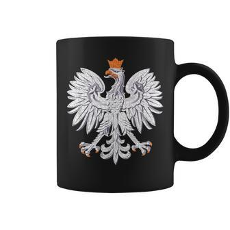 Poland Eagle Polish Symbol Sign Vintage Retro Tassen - Seseable