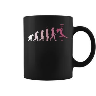 Pole Dancer Evolution Regalo Para Niñas Y Es Pole Dance Sin Mangas Taza de café - Regaloses