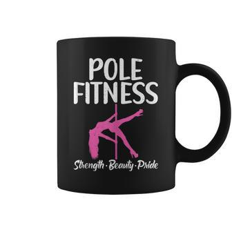 Pole Fitness Strength Beauty Pride Pole Dance Coffee Mug - Monsterry UK