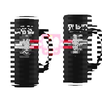 Polska Polonia Bandera Polonia Águila Blanca Polaca Taza de café - Regaloses