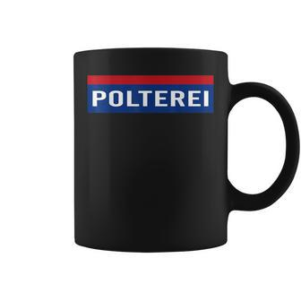 Polterei Stag Night Fun Police Black Tassen - Seseable