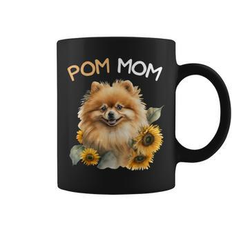 Pomeranian Mom Pom Dog Mama Coffee Mug - Monsterry DE