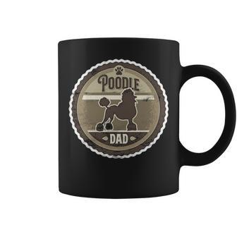 Poodle Dad Standard Poodle Coffee Mug | Mazezy