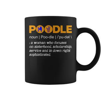 Poodle Noun Gamma Coffee Mug | Mazezy