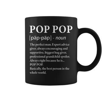 Pop Pop Definition Grandpa Coffee Mug - Monsterry DE