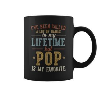 Pop Is My Favorite Name Father's Day Pop Coffee Mug - Monsterry AU