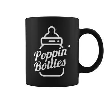 Poppin Bottles New Mom Dad Coffee Mug | Crazezy