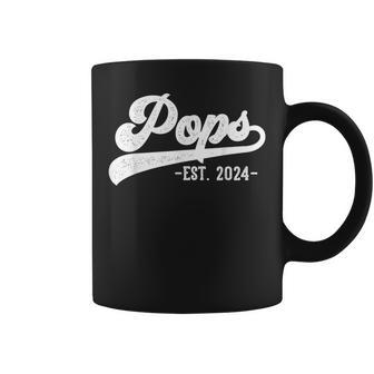 Pops Est 2024 Pops To Be New Pops Coffee Mug - Seseable