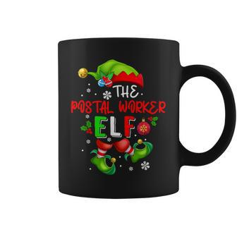 The Postal Worker Elf Christmas Elf Costume Lover Family Coffee Mug - Thegiftio UK
