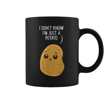 Potatoes I Don't Know I'm Just A Potato Coffee Mug - Thegiftio UK