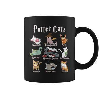 Potter Cats Cute Harry Pawter For Cat Lovers Coffee Mug | Crazezy