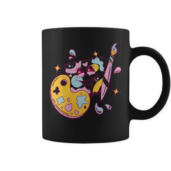 - Pour Peintre Visage Avec Col En V Tasse - Cadeauxyz