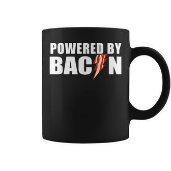 Powered By Bacon Coffee Mug - Monsterry DE