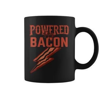 Powered By Bacon Coffee Mug - Monsterry AU