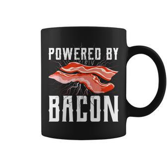 Powered By Bacon For Meat Lovers Keto Bacon Coffee Mug - Monsterry UK