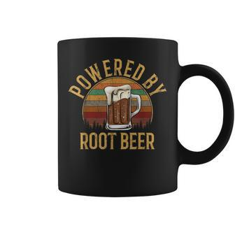 Powered By Root Beer Root Beer Coffee Mug - Monsterry