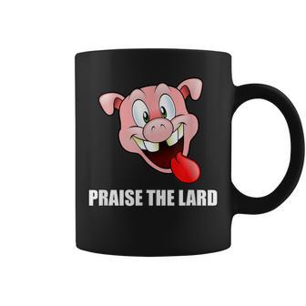 Praise The Lard Pig Coffee Mug - Monsterry