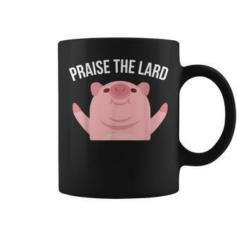 Praise The Lard Pig Pig Coffee Mug - Monsterry