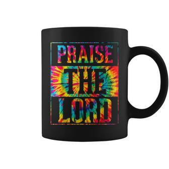 Praise The Lord Christian Faith Tie Dye Cute Christianity Coffee Mug - Monsterry UK