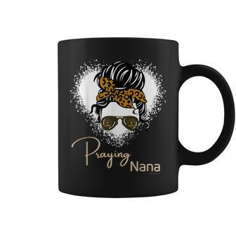 Praying Nana Christian Grandmother Church Coffee Mug - Monsterry CA