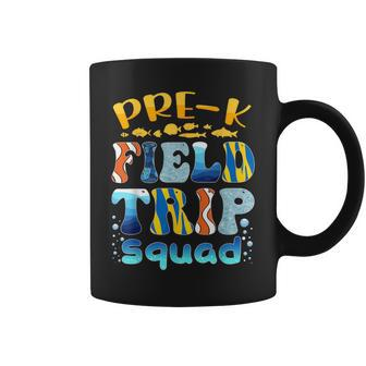 Pre-K Aquarium Field Trip Squad Pre-K Field Day Coffee Mug - Monsterry UK
