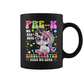 Pre-K Graduation 2024 Cute Unicorn Girl Preschool Graduation Coffee Mug - Seseable