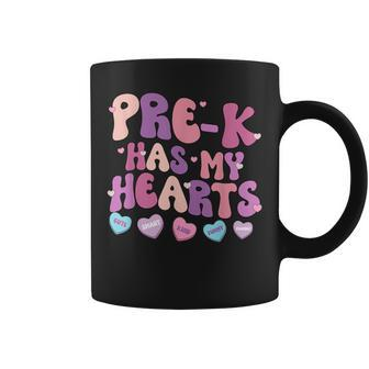 Pre-K Has My Heart Valentines Day Teacher Student Coffee Mug | Seseable CA