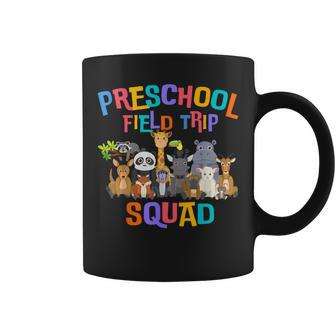 Pre-K Preschool Field Day Trip Squad 2024 Zoo Animal Coffee Mug - Monsterry AU