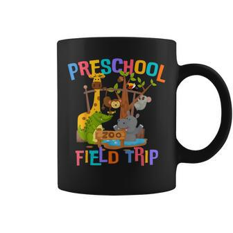 Pre-K Preschool Field Day Trip Squad 2024 Zoo Animal Lover Coffee Mug - Monsterry