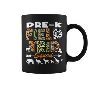 Pre-K Zoo Field Trip Squad Teacher Student Matching Coffee Mug - Monsterry DE