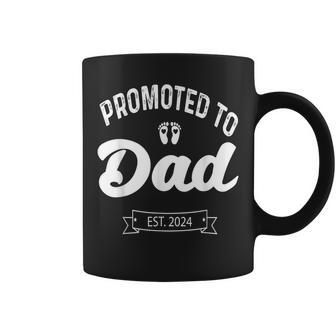 Pregnancy Announcement 2024 First Time Daddy Fathers Day Coffee Mug - Thegiftio UK