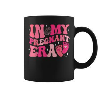 In My Pregnant Era Pregnancy New Mom Groovy Mother's Day Coffee Mug - Thegiftio UK