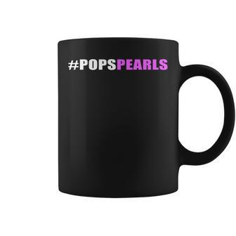 Present For Father's Day Grandpa Forever Pops Pearl Princess Coffee Mug - Seseable