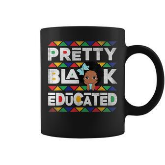 Pretty Black And Educated African Afro Girls Am The Strong Coffee Mug | Mazezy