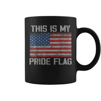 This Is My Pride Flag American Coffee Mug - Monsterry CA
