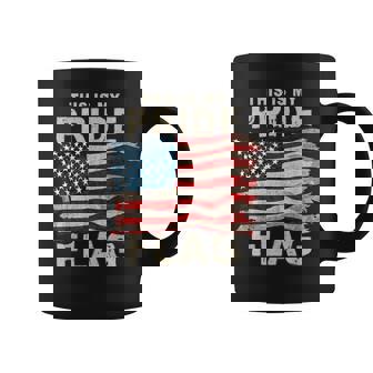 This Is My Pride Flag Usa American 4Th Of July Patriotic Coffee Mug - Thegiftio UK