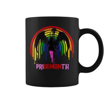 Pride Month Demon Pridemonth Demon Rainbow Cool Lgbt Coffee Mug - Monsterry DE