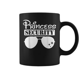 Princess Security Team Dad Family Trip Birthday Boys Coffee Mug - Monsterry