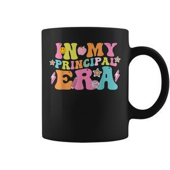 In My Principal Era Groovy Back To School Teacher Life Coffee Mug - Monsterry